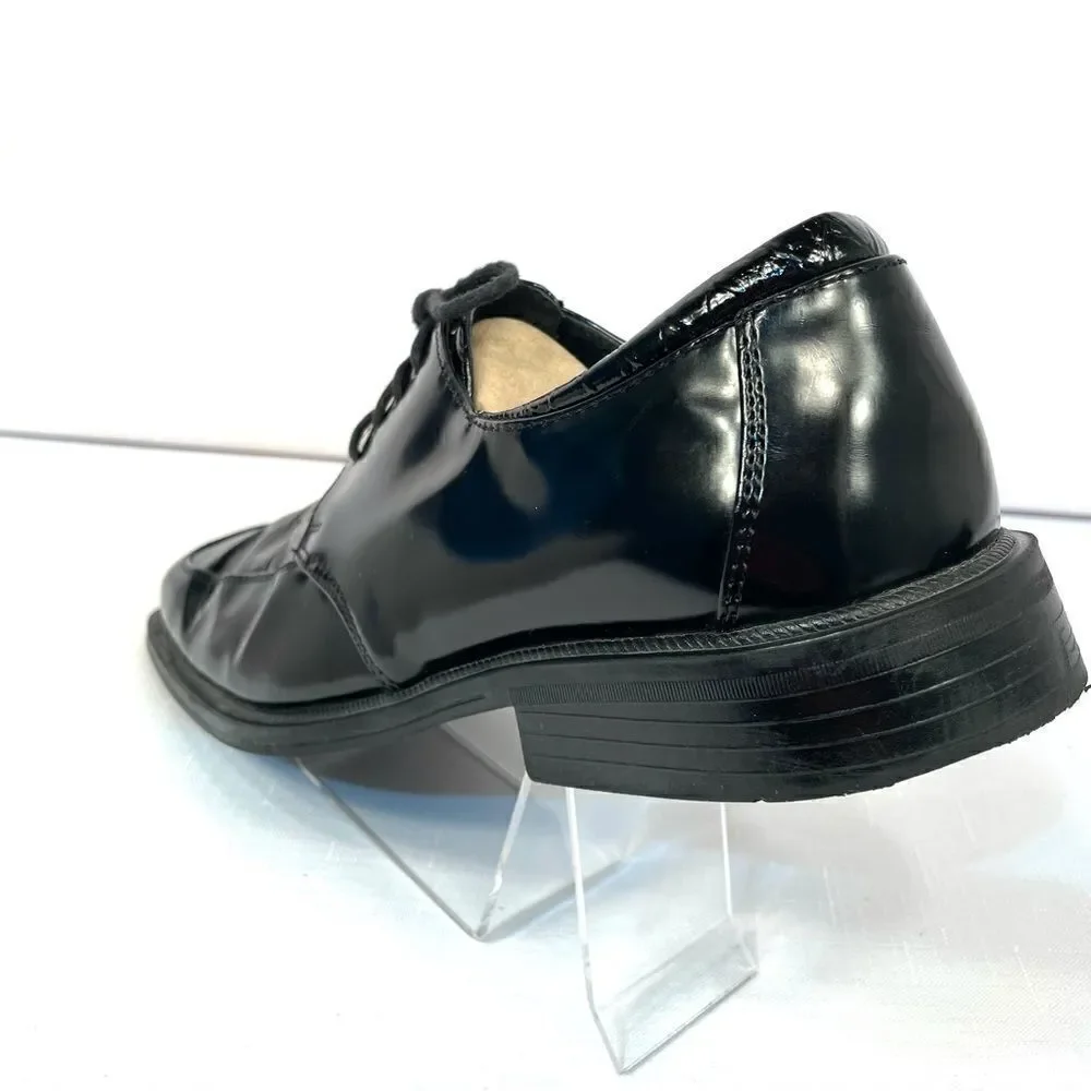 BLACK LEATHER OXFORDS by DEXTER SIZE 10